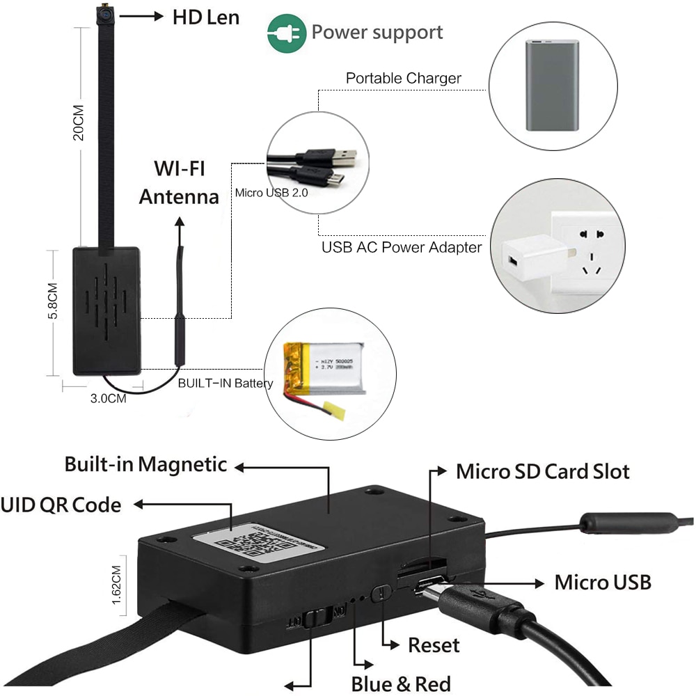 Camera Module Hidden, Ip Camera Module Usb, Usb Hidden Camera