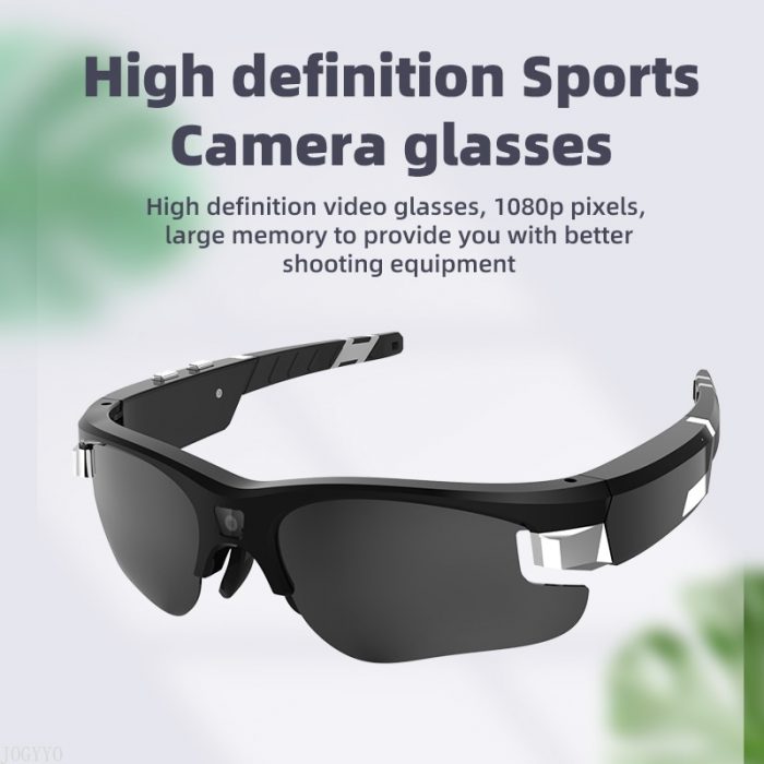 HD 1080P Mini DV DVR Cam Smart Glasses Polarized Lens Sunglasses Camera Action Sports Camera Glasses - Hidden Camera