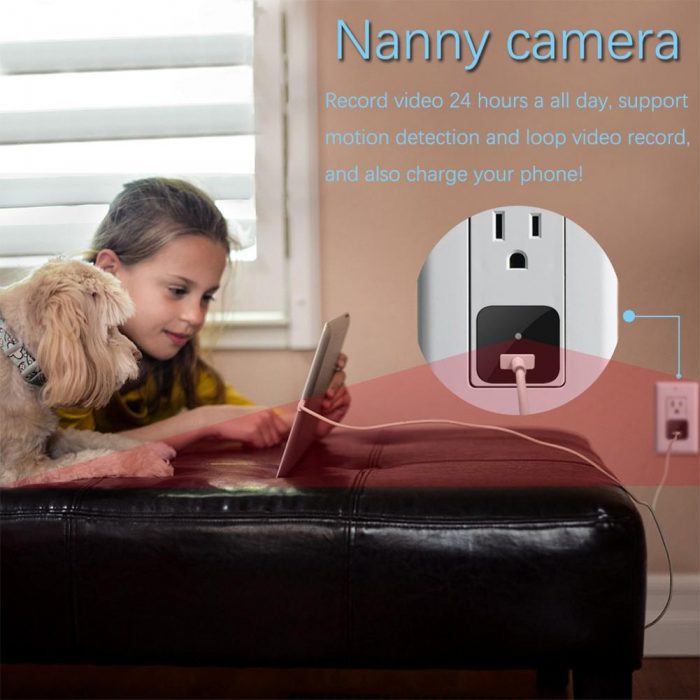 HD 1080p Wall Mini Usb Charger Camera Hidden Monitor for Home Security Surveillance Video Recorder 4 - Hidden Camera