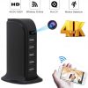 New HD 4K Mini Wifi Charger Camera Real time Surveillance Motion Detection Loop Recording Wireless Recorder - Hidden Camera