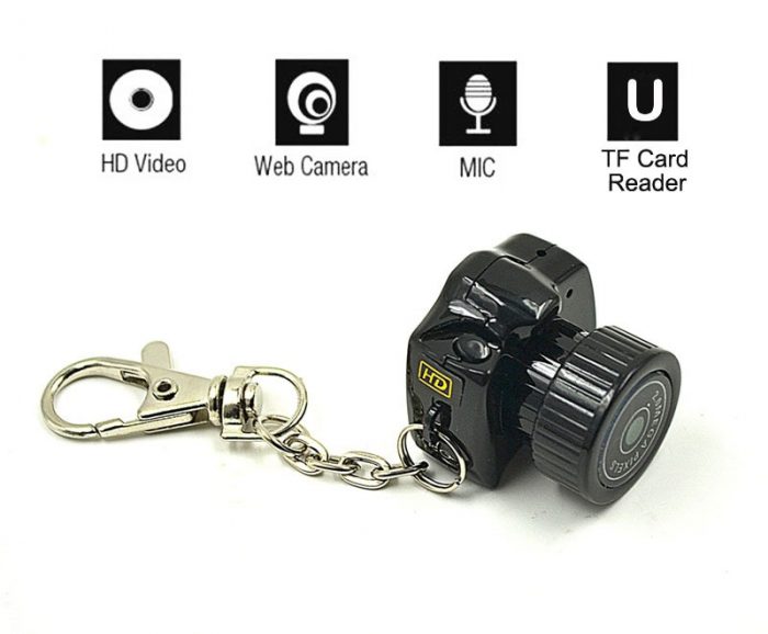 Tiny Mini Camera HD Video Audio Recorder Webcam Y2000 Camcorder Small DV DVR Security Secret Nanny 1 - Hidden Camera