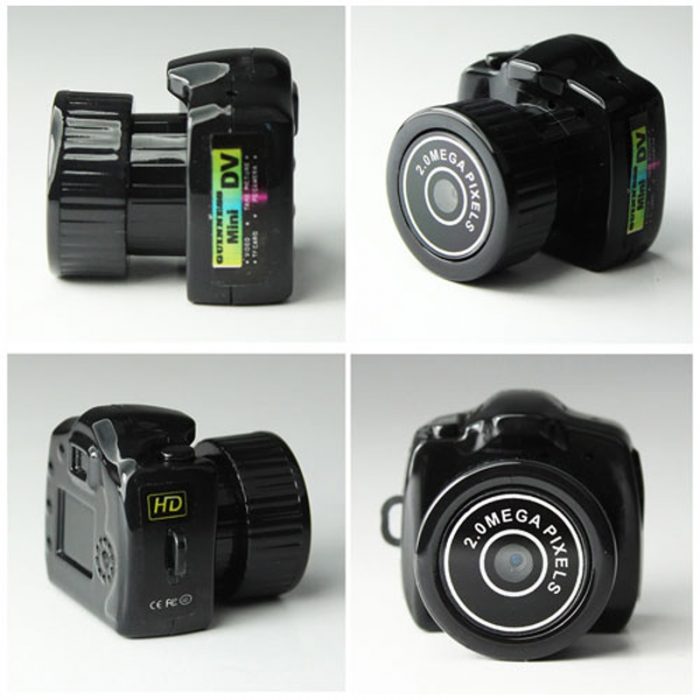 Tiny Mini Camera HD Video Audio Recorder Webcam Y2000 Camcorder Small DV DVR Security Secret Nanny 2 - Hidden Camera