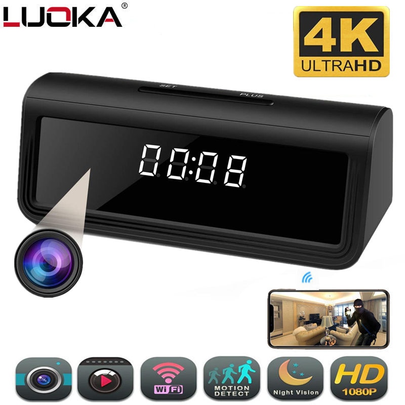 LUOKA HFD AP Wireless Clock Secret Camera
